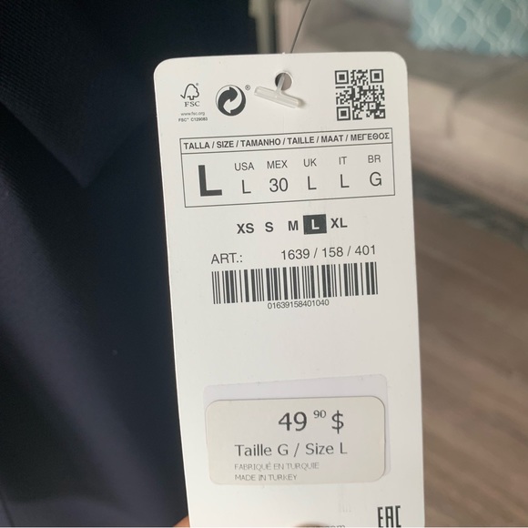 NWT Navy Nautical-esque Dress - Picture 7 of 8